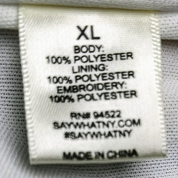 Say What? White Maxi Boho Festival Brunch Dress with Red Floral Embroidery XL - Picture 8 of 14